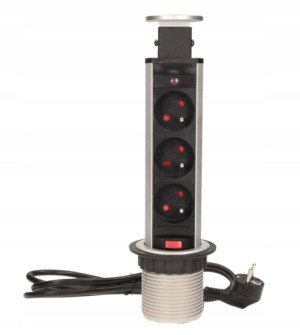 Gniazdo meblowe ORNO OR-AE-1347 max 3680 W 1,8m