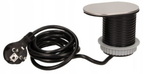 Gniazdo meblowe ORNO USB wpuszczane w blat 1,9m