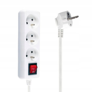 Przedłużacz 3 MB 3GN +0+wyłącznik LB0081-3 Libox