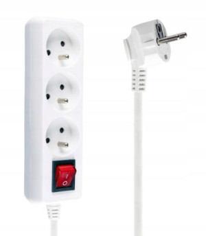 Przedłużacz 5m 3 gniazda +wyłącznik LB0081-5 Libox