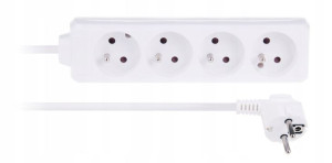 Przedłużacz Libox LB0082-3 3M 4 gniazda Uziemienie