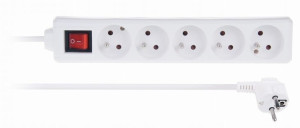 Przedłużacz Libox LB0085-3 3MB 5 gniazd wyłącznik