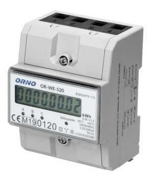 3-fazowy licznik energii 80A ORNO OR-WE-520 51IP