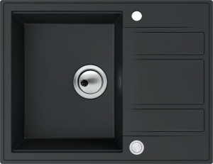Zlew Kernau KGSN 4565 1B1D Deep Black