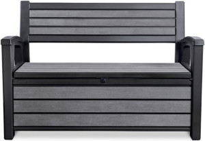 Skrzynia/ławka Keter Hudson Storage Bench 227l Graphite
