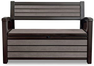 Skrzynia/ławka Keter Hudson Storage Bench 227l Brown
