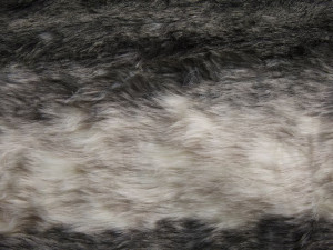 Koc 180 x 220 cm szaro-biały TAZA