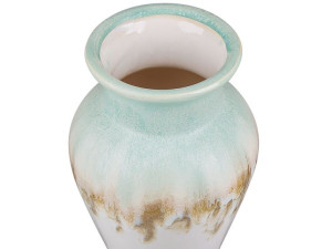 Wazon na kwiaty ceramiczny wielokolorowy CYTHERA