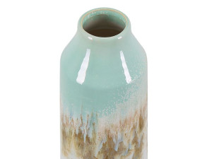 Wazon na kwiaty ceramiczny 35 cm wielokolorowy BYB