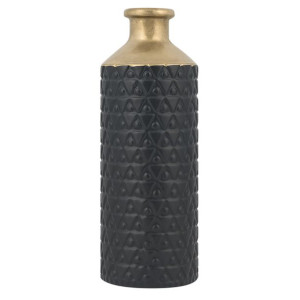 Wazon dekoracyjny ceramiczny czarny ARSIN