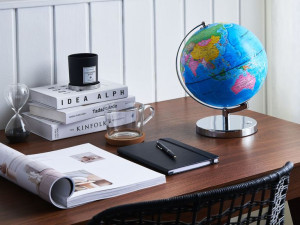 Globus LED 30 cm niebieski STANLEY
