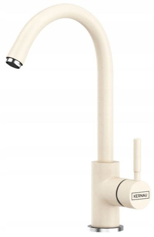 Bateria do zlewu KERNAU KWT 07 OLD WHITE/CHROME