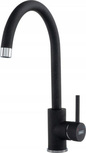 Bateria do zlewu Kernau KWT 07A Black Metallic