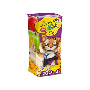 Sokuś Sok Wieloowocowy 200 ml
