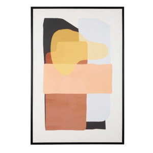 Obraz na płótnie w ramie abstrakcja 63 x 93 cm wie