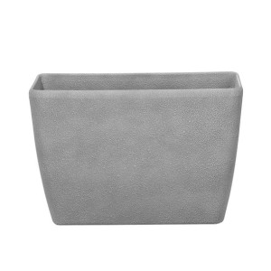 Doniczka 60 x 27 x 41 cm szara BARIS