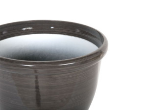 Doniczka ⌀ 44 cm brązowa TESALIA