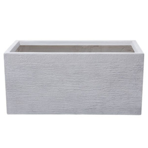 Doniczka 80 x 37 x 38 cm biała MYRA