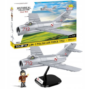 Klocki Cobi Samolot Lim-5 Polish Ari Force 1959