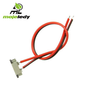 złączka taśmy led 3828 8mm z przew.1 x wsuwane