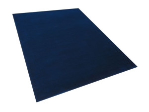 Dywan z wiskozy 140 x 200 cm granatowy GESI II