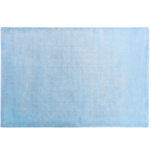 Dywan z wiskozy 140 x 200 cm jasnoniebieski GESI I
