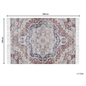 Dywan 140 x 200 cm wielokolorowy KELKIT