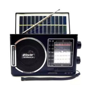 Bezprzewodowy głośnik Bluetooth FM/AM/MP3 Radio solarne ze światłem LED