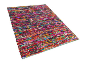 Dywan bawełniany 160 x 230 cm wielokolorowy BAFRA