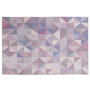 Dywan niebiesko-szary 160 x 230 cm krótkowłosy KAR