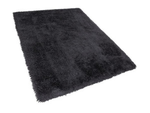 Dywan shaggy 160 x 230 cm czarny CIDE