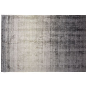 Dywan wiskozowy 160 x 230 cm szary ERCIS