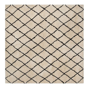 Dywan 200 x 200 cm beżowy MIDYAT