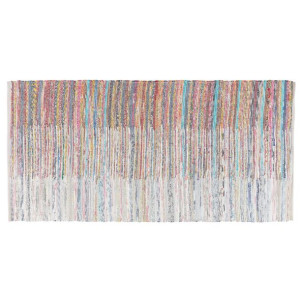 Dywan bawełniany 80 x 150 cm wielokolorowy MERSIN