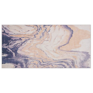 Dywan 80 x 150 cm beżowo-szary GEBZE