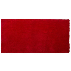 Dywan 80 x 150 cm czerwony DEMRE