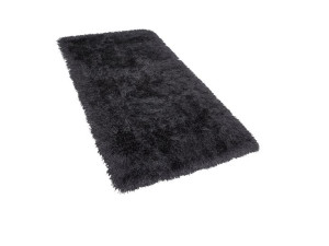 Dywan shaggy 80 x 150 cm czarny CIDE
