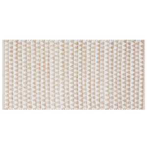 Dywan z juty 80 x 150 cm beżowy TUNCELI