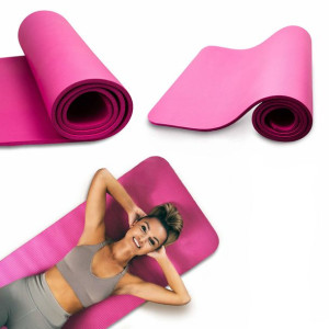 Mata Do Ćwiczeń Fitness Gruba Uchwyt 190X60X1,5