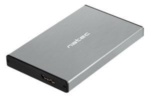 Natec Kieszeń zewnętrzna Rhino NKZ-1281 Szara