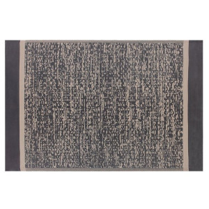 Dywan zewnętrzny 160 x 230 cm czarno-beżowy BALLAR