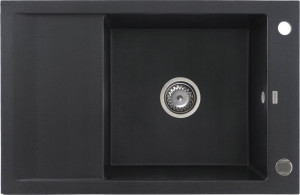 Zlew Kernau KGS M 6078 1B1D Black Metallic Granit