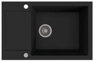 Zlew Kernau KGSH 6078 1B1D Deep Black granit