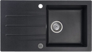 Zlewozmywak Kernau KGS A 50 1B1D Black Metallic