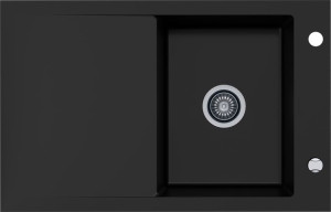 Zlewozmywak Kernau KGS M 45 1B1D DEEP BLACK Granit