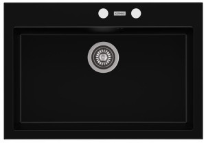 Zlewozmywak Kernau KGSE 80 1B Deep Black Granitowy