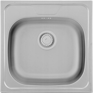 Zlewozmywak stalowy Kernau KSS C 453 1B Smooth