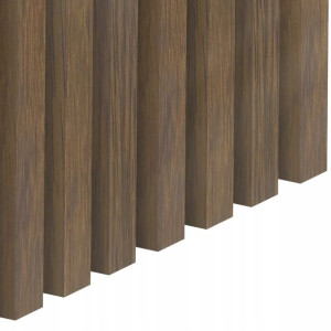 Lamele ścienne ORZECH RUSTYK Listwy pionowe 12 szt