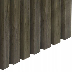 Lamele ścienne WENGE JAPOŃSKIE Listwy pionowe x12