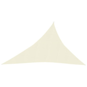 Żagiel przeciwsłoneczny, 160 g/m², kremowy, 4x5x6,8 m, HDPE